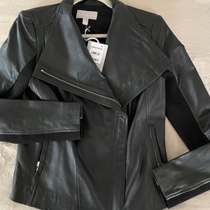 Leather Moto Jacket
